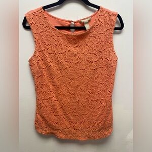 4 for $25 🧡 Banana Republic Lace Sleeveless Top 🧡 Medium